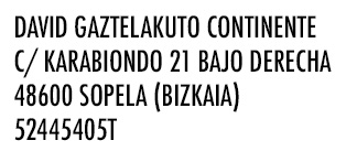 DAVID GAZTELAKUTO CONTINENTE